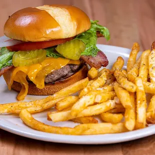 bacon cheddar burger