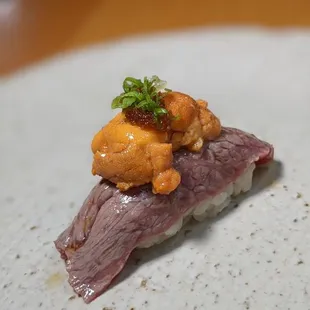 A5 Wagyu w/Uni