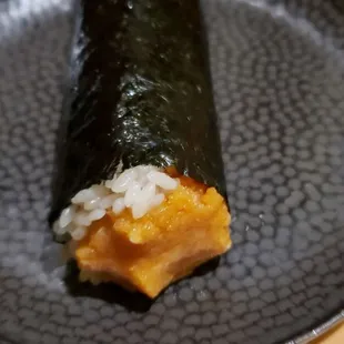 I loved the spicy Yellowtail Handroll!