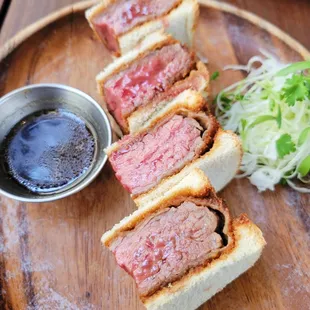 Rib Eye Katsu Sando