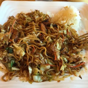 Chicken Yakisoba