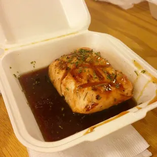 Salmon Teriyaki (about 4-5oz.)