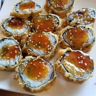 Monster Roll  It was fried too hard and wasnt really good.