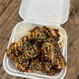 HurriKane Chicken Plate