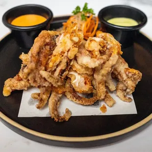 Ika Geso. Fried perfectly. Delicious.