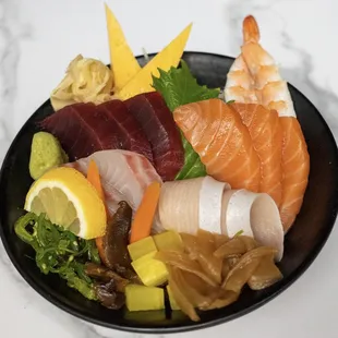 Lunch Chirashi Bowl. It was a great deal. Fish was fresh.