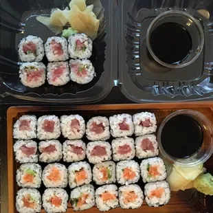 Fresh Salmon Rolls