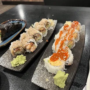 Eel Roll &amp; Spicy Crab Roll