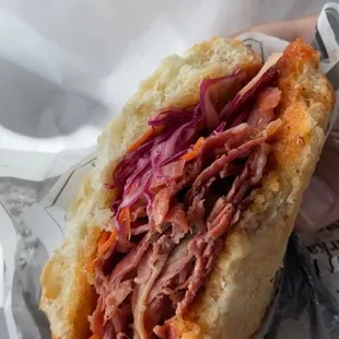Texas brisket sando