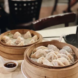 Shrimp &amp; Pork with Chives Dumplings