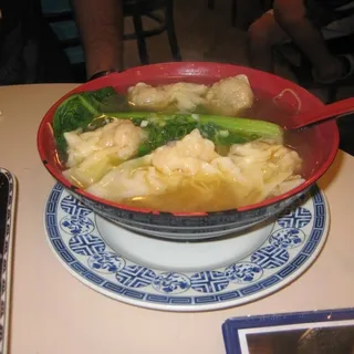 Cantonese Style Wonton Noodle Soup