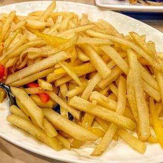 Stir Fried Shredded Potato w/ Chilies