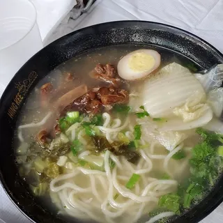 Braised Beef Traditional Hand-Pulled Noodle Soup