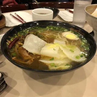 Spicy Lamb Meat Traditional Hand-Pulled Noodle Soup