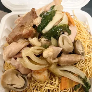 L1. House Special Pan Fried Noodle