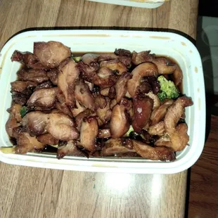 Bourbon chicken