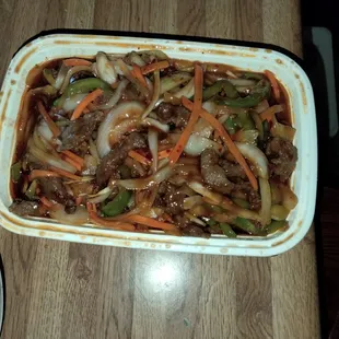 Hot and spicey beef