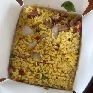 Pork fried rice