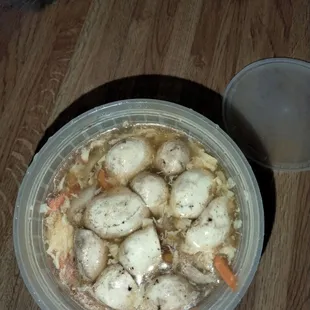 Large hot and sour soup