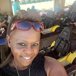 About to race some people up in here