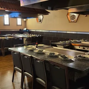 Hibachi  Tables