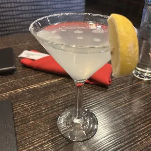 Lemon drop martini....delish
