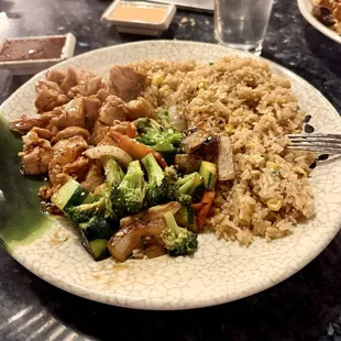 Teriyaki Chicken Hibachi Dinner