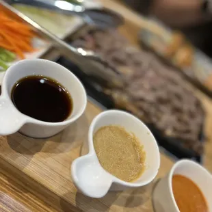 Hot rock lettuce wrap