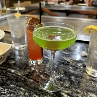 Fuji Appletini and Starburst