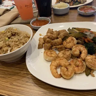 Teppanyaki Chicken & Shrimp
