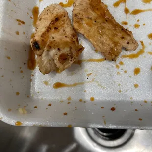 Not very good chicken