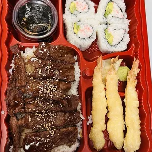 Beef Teriyaki Bento