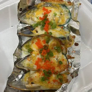 Baked Mussels (5) Pzas