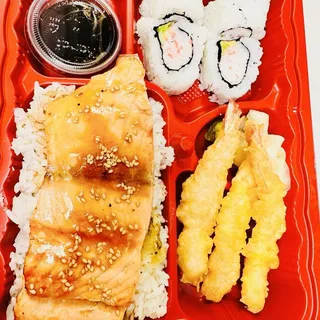 Salmon Teriyaki Bento