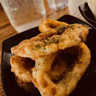 fried onion rings