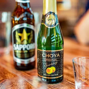 Choya Sparkling Plum Wine ($9)