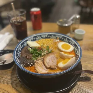 Spicy butter corn ramen