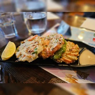 Veggie fritters - can't recall the name - REALLY good!