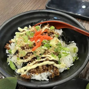 Chashu rice bowl
