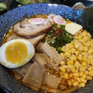 Spicy miso butter ramen