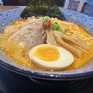 Spicy miso ramen
