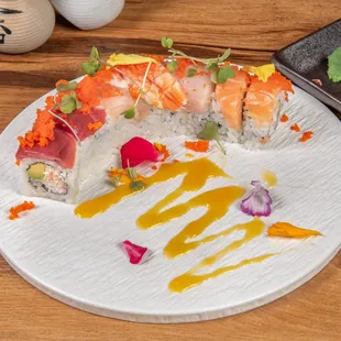 Rainbow roll.