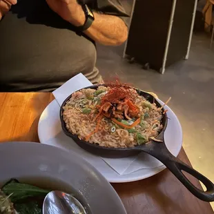 Mushroom fried rice
