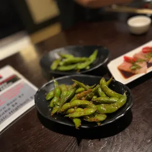 Garlic Edamame