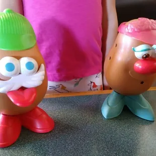 Old school toys for the kids.