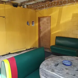 Rear entrance - like the Narnia wardrobe for foodies.