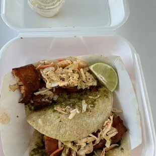 Amritsari Fish Tacos