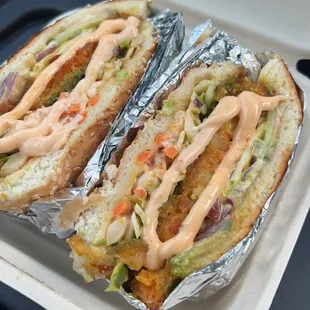 Aloo Tikki burger without the noodles
