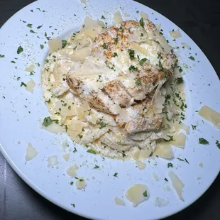 a plate of food on a table