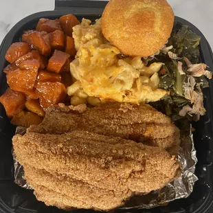 Southern Fried Catfish Meal